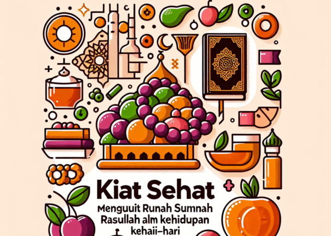 Kiat Sehat Mengikuti Sunnah Rasulullah dalam Kehidupan Sehari-hari