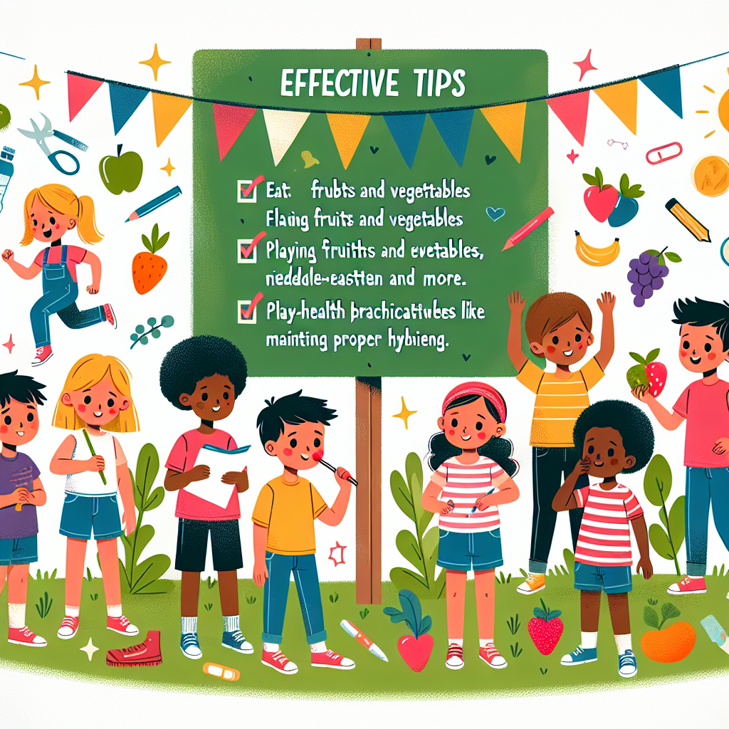 Tips Efektif Membuat Poster Hidup Sehat untuk Anak SD