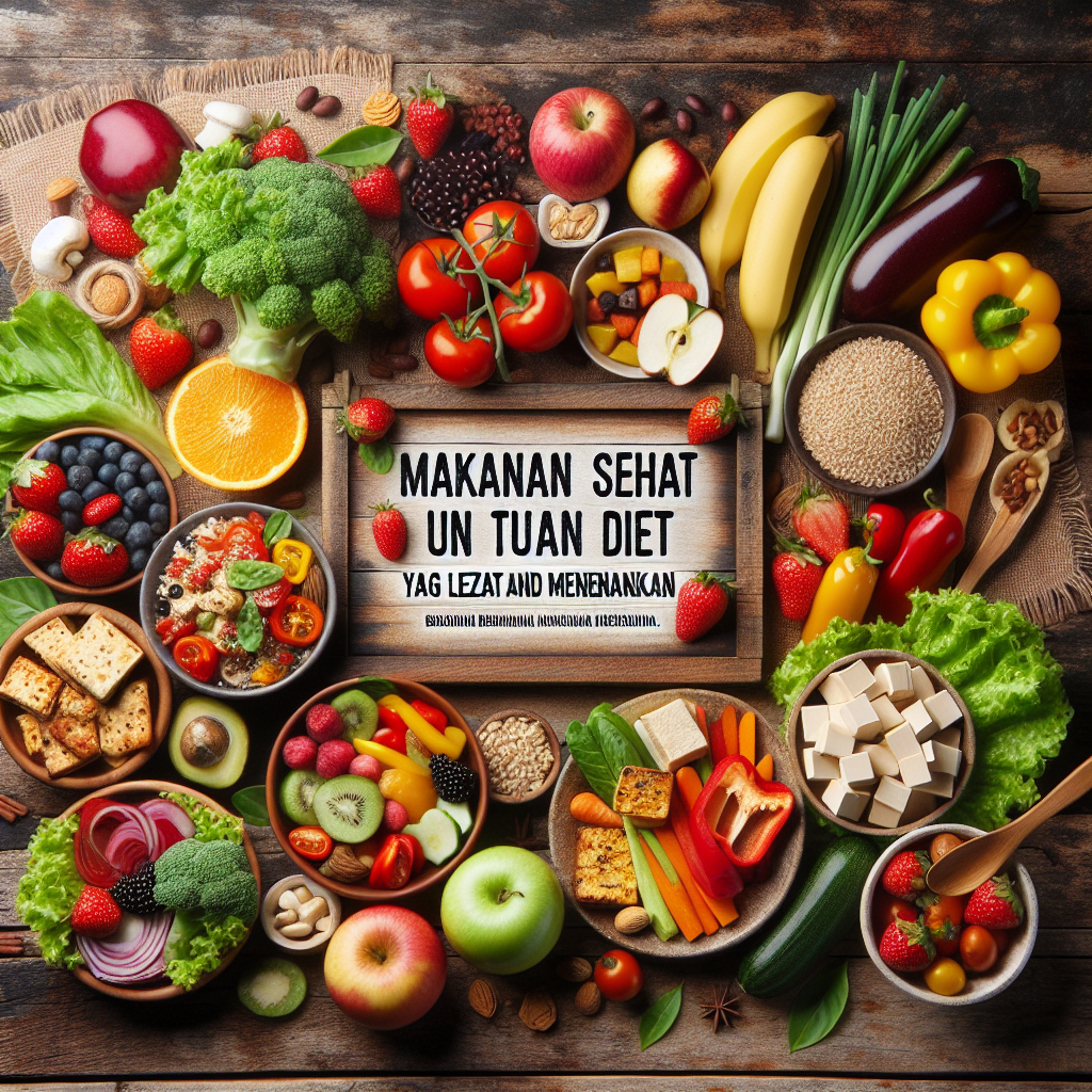 Makanan Sehat untuk Diet yang Lezat dan Mengenyangkan